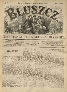 Bluszcz. Pismo tygodniowe illustrowane dla kobiet. 1892.01.23 (02.04) R.28 nr5