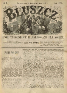 Bluszcz. Pismo tygodniowe illustrowane dla kobiet. 1892.04.30 (05.12) R.28 nr19