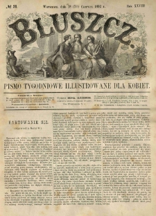 Bluszcz. Pismo tygodniowe illustrowane dla kobiet. 1892.06.18 (30) R.28 nr26