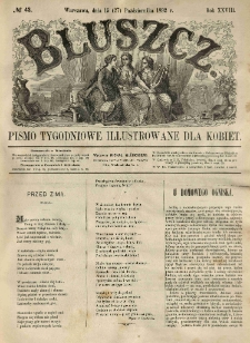 Bluszcz. Pismo tygodniowe illustrowane dla kobiet. 1892.10.15 (27) R.28 nr43
