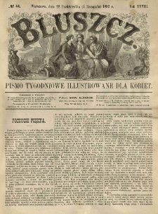 Bluszcz. Pismo tygodniowe illustrowane dla kobiet. 1892.10.22 (11.03) R.28 nr44