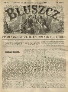 Bluszcz. Pismo tygodniowe illustrowane dla kobiet. 1892.10.22 (11.03) R.28 nr44