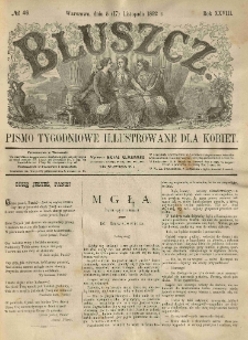 Bluszcz. Pismo tygodniowe illustrowane dla kobiet. 1892.11.05 (17) R.28 nr46
