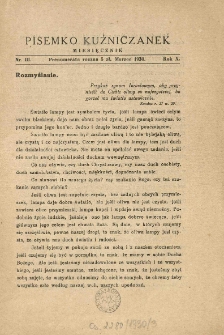 Pisemko Kuźniczanek. 1930 R.10 nr3