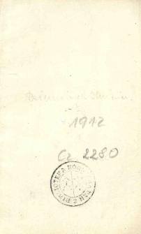 Pisemko Kuźniczanek. 1912 R.1 maj