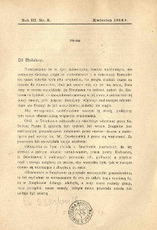 Pisemko Kuźniczanek. 1914 R.3 nr8