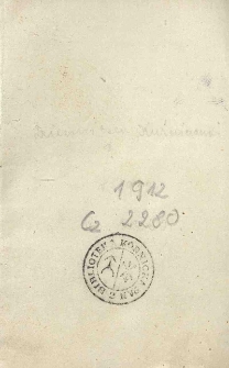 Pisemko Kuźniczanek. 1912 R.1 kwiecień