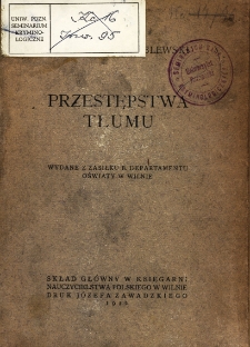 Przestępstwa tłumu