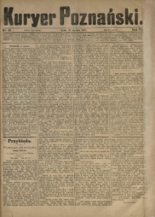Kurier Poznański 1878.01.16 R.7 nr13