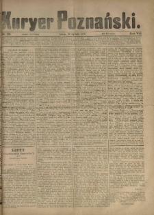 Kurier Poznański 1878.01.26 R.7 nr22