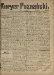 Kurier Poznański 1878.02.01 R.7 nr27