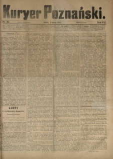 Kurier Poznański 1878.02.09 R.7 nr33