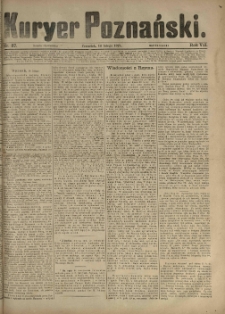 Kurier Poznański 1878.02.14 R.7 nr37