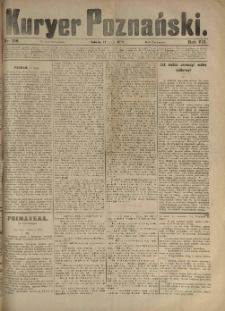 Kurier Poznański 1878.05.11 R.7 nr108