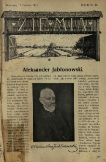 Ziemia. Tygodnik Krajoznawczy Ilustrowany.1911 R.2 nr24