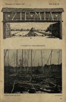 Ziemia. Tygodnik Krajoznawczy Ilustrowany.1911 R.2 nr32
