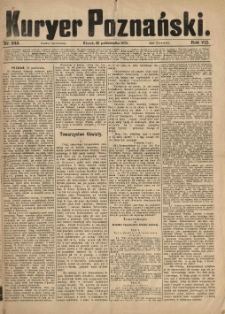 Kurier Poznański 1878.10.22 R.7 nr243