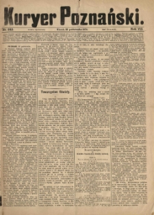Kurier Poznański 1878.10.22 R.7 nr243