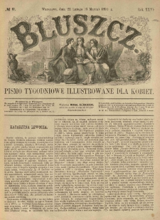Bluszcz. Pismo tygodniowe illustrowane dla kobiet. 1890.02.22 (03.06) R.26 nr10