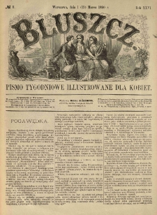 Bluszcz. Pismo tygodniowe illustrowane dla kobiet. 1890.03.13 R.26 nr11