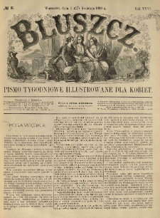 Bluszcz. Pismo tygodniowe illustrowane dla kobiet. 1890.04.05 (17) R.26 nr16