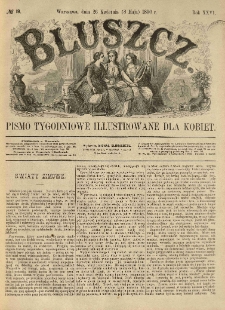 Bluszcz. Pismo tygodniowe illustrowane dla kobiet. 1890.04.26 (05.08) R.26 nr19