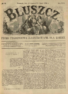 Bluszcz. Pismo tygodniowe illustrowane dla kobiet. 1890.06.28 (07.10) R.26 nr28