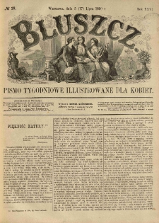 Bluszcz. Pismo tygodniowe illustrowane dla kobiet. 1890.07.05 (17) R.26 nr29