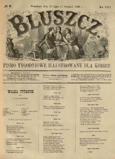 Bluszcz. Pismo tygodniowe illustrowane dla kobiet. 1890.07.26 (08.07) R.26 nr32