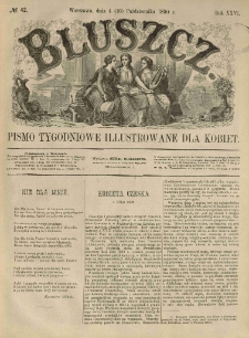 Bluszcz. Pismo tygodniowe illustrowane dla kobiet. 1890.10.04 (16) R.26 nr42