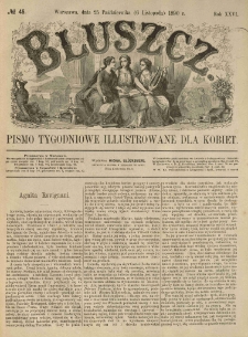 Bluszcz. Pismo tygodniowe illustrowane dla kobiet. 1890.10.25 (11.06) R.26 nr45
