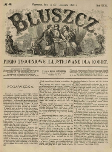Bluszcz. Pismo tygodniowe illustrowane dla kobiet. 1890.11.15 (27) R.26 nr48