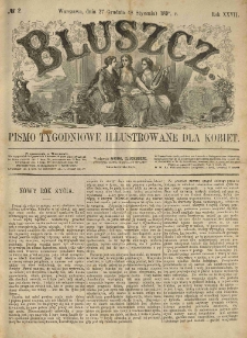 Bluszcz. Pismo tygodniowe illustrowane dla kobiet. 1890.12.27 (1891.01.08) R.27 nr2