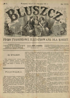 Bluszcz. Pismo tygodniowe illustrowane dla kobiet. 1891.01.03 (15) R.27 nr3