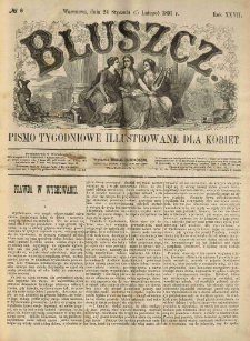 Bluszcz. Pismo tygodniowe illustrowane dla kobiet. 1891.01.24 (02.05) R.27 nr6