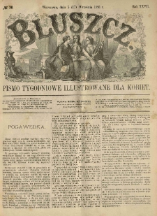 Bluszcz. Pismo tygodniowe illustrowane dla kobiet. 1891.09.05 (17) R.27 nr38