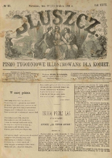 Bluszcz. Pismo tygodniowe illustrowane dla kobiet. 1891.12.19 (31) R.27 nr53
