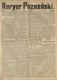 Kurier Poznański 1879.02.14 R.8 nr37