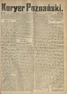 Kurier Poznański 1879.02.26 R.8 nr47