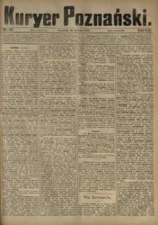 Kurier Poznański 1879.04.10 R.8 nr83