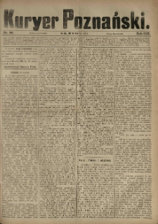 Kurier Poznański 1879.04.30 R.8 nr99