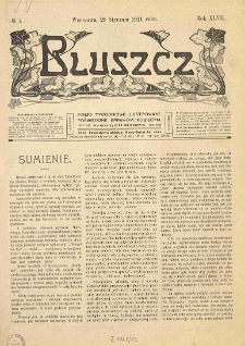 Bluszcz. Pismo tygodniowe ilustrowane poświęcone sprawom kobiecym. 1911.01.28 R.47 nr4