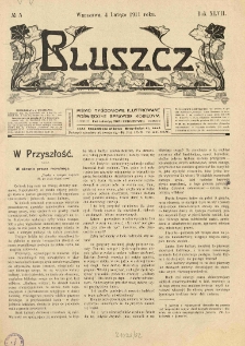 Bluszcz. Pismo tygodniowe ilustrowane poświęcone sprawom kobiecym. 1911.02.04 R.47 nr5