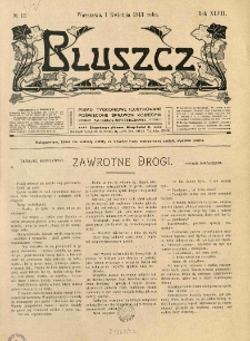 Bluszcz. Pismo tygodniowe ilustrowane poświęcone sprawom kobiecym. 1911.04.01 R.47 nr13