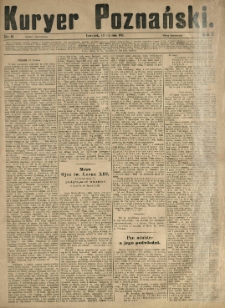 Kurier Poznański 1881.01.13 R.10 nr9