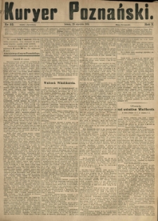 Kurier Poznański 1881.01.29 R.10 nr23