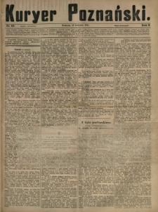 Kurier Poznański 1881.04.17 R.10 nr88