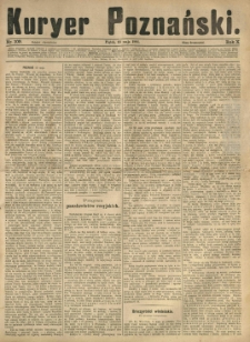 Kurier Poznański 1881.05.13 R.10 nr109