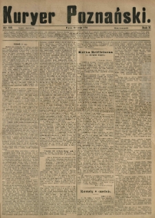 Kurier Poznański 1881.05.20 R.10 nr115