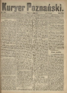 Kurier Poznański 1879.12.02 R.8 nr277